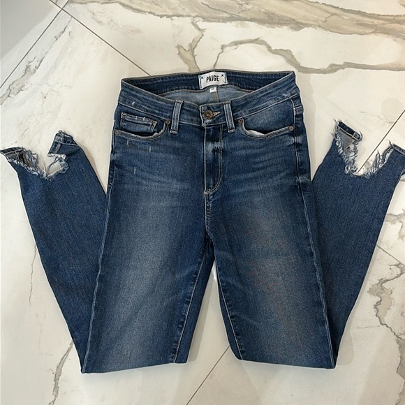 Paige Hoxton Ankle Peg Jeans in Hannie - Picture 3 of 9